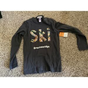 NWT kids 6 Breckenridge SKI shirt